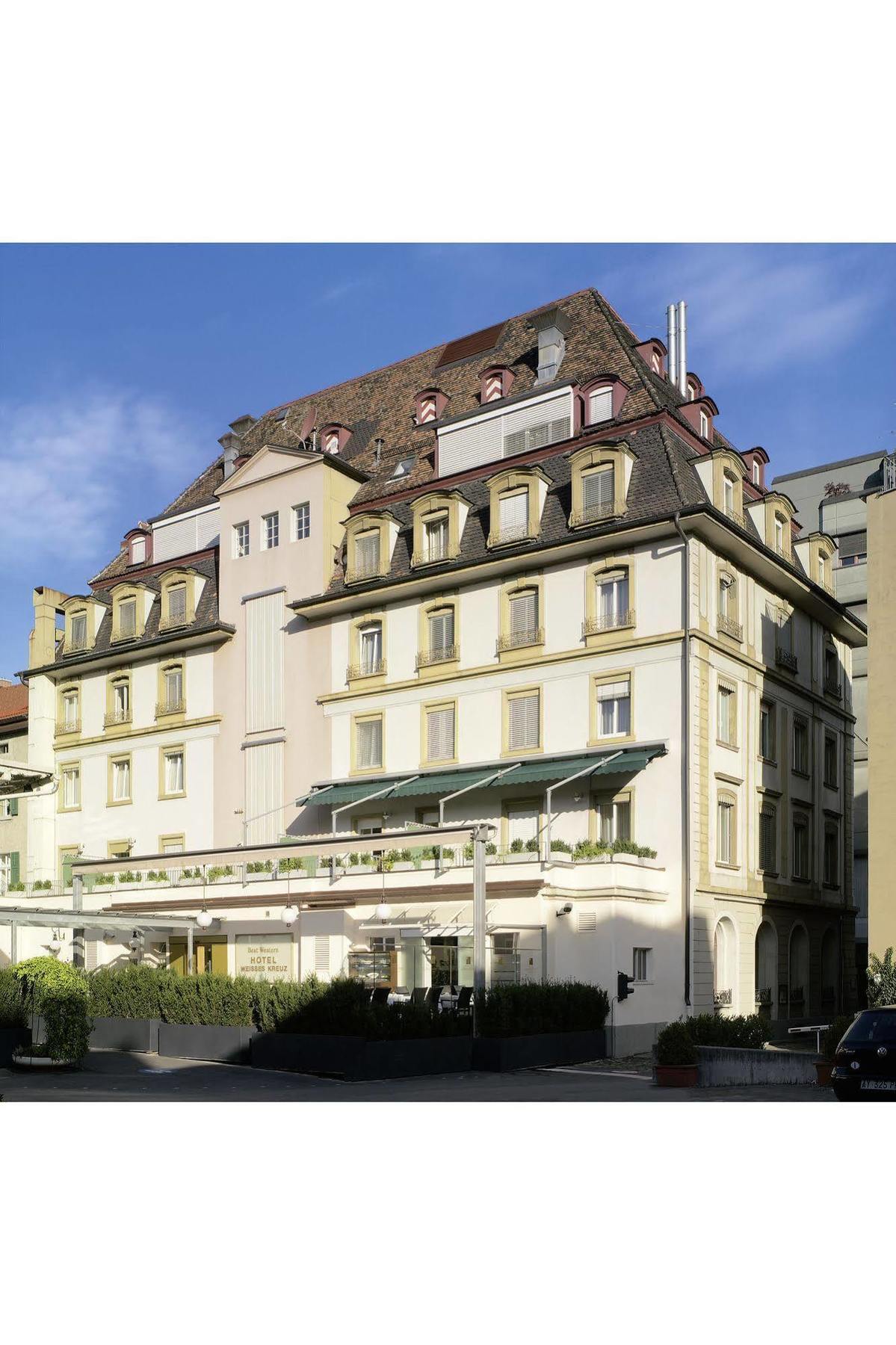 Hotel Weisses Kreuz Bregenz Exterior foto